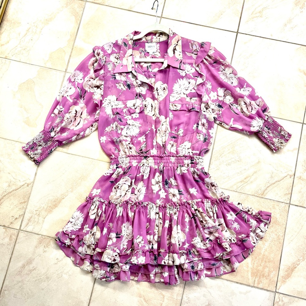 Misa Los Angeles Marnie Mini Dress EUC